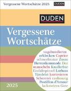 Duden Vergessene Wortschätze Tagesabreißkalender 2025