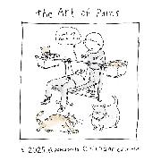 The Art of Pants 2025 Wall Calendar