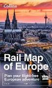 Collins Rail Map of Europe