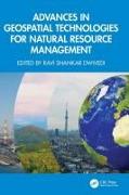 Advances in Geospatial Technologies for Natural Resource Management