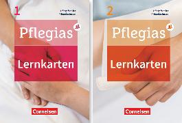 Pflegias, Generalistische Pflegeausbildung, Zu allen Bänden, Lernkarten zu Pflegias Band 1 und Band 2, Lernkarten als Paket