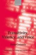 Transitivity, Valency, and Voice