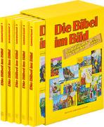 Comic-Reihe „Die Bibel im Bild“. 50 Jahre-Jubiläumsausgabe. Kinderbuch-Klassiker ab 8 Jahren mit Geschichten aus dem Alten und Neuen Testament als Comics. 5 Sammelbände im Schuber