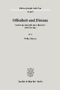 Offenheit und Distanz