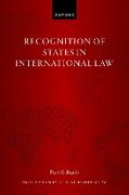 Recognition of States in International Law