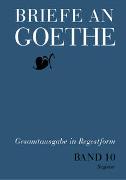 Briefe an Goethe