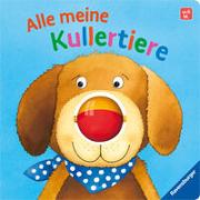 Alle meine Kullertiere – Baby-Buch für Kinder ab 6 Monaten, Spielbuch mit Rasselkugel