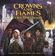 Crowns and Flames Colouring Book