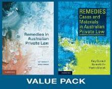 Remedies in Australian Private Law VALUE PACK 2 2 Volume Paperback Set