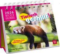 Mini-Wochenkalender 2026: Tierisch gechillt!