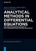 Analytical Methods in Differential Equations