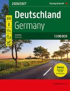 Deutschland, Autoatlas 1:200.000, 2026/2027, freytag & berndt