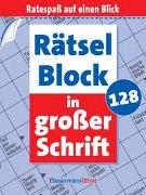 Rätselblock in großer Schrift 128 (5 Exemplare à 2,99 €)