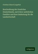 Beschreibung der Gewächse Deutschlands, nach ihrer natürlichen Familien und ihrer Bedeutung für die Landwirtschaft