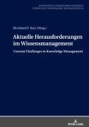 Aktuelle Herausforderungen im Wissensmanagement