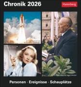 Chronik Tagesabreißkalender 2026 - Kulturkalender - Personen, Ereignisse, Schauplätze