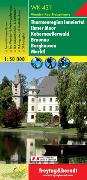 WK 431 Thermenregion Innviertel - Ibmer Moor - Kobernaußerwald - Braunau - Burghausen - Marktl, Wanderkarte 1:50.000